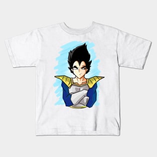 prince vegeta Kids T-Shirt